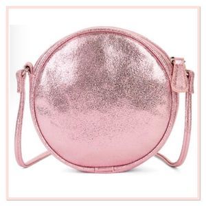 No Boundaries Blush Circle Crossbody Bag
